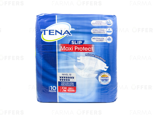 TENA SLIP MEDIANO X 10