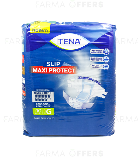 TENA SLIP GRANDE X 10