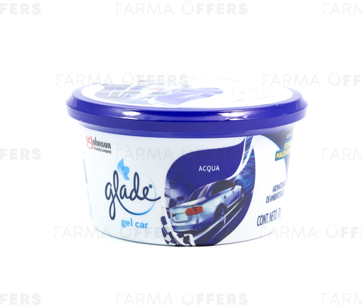 GLADE GEL ACQUA AUTO 70G
