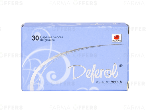 DEFEROL CAPS GELAT. 2000IU, 1 de 30