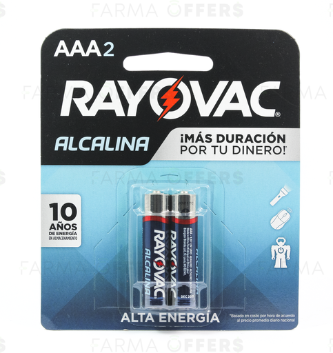RAYOBAC AAA X 2
