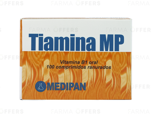 TIAMINA MP TABL 100MG, 1 de 100