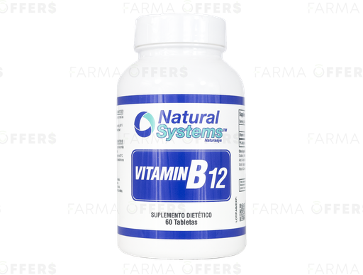 VITAMINA B12 CAPS 1000Y x 60