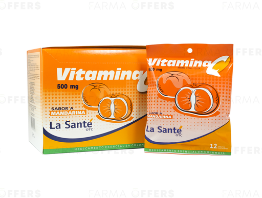 VITAMINA C-LST TAB.MAST.MAN 500MG x 144