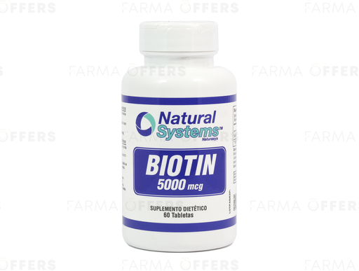 BIOTIN TABL 5.00MG x 60 NS