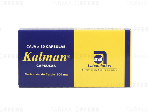 KALMAN CAPS 600MG, 1 de 30