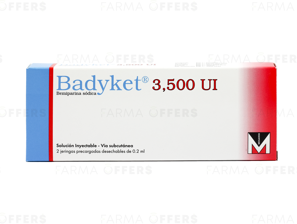 BADYKET JGA.PRELL.SC 3500IU 0.2ML x 2 | Farmaoffers