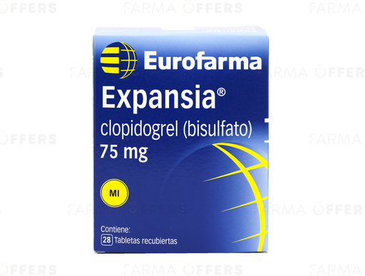 EXPANSIA TABL 75mg, 1 de 28