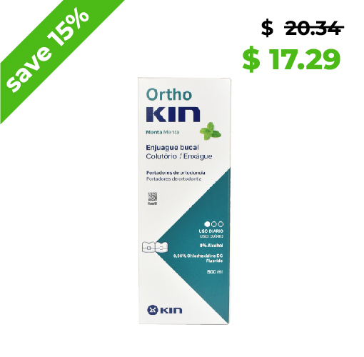 ORTHO-KIN ENJUAGUE BUC 500ML x 1